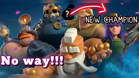 *NEW* CHAMPION is Coming to Clash Royale